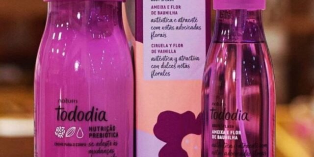 Conjunto Tododia Ameixa e Flor de Baunilha