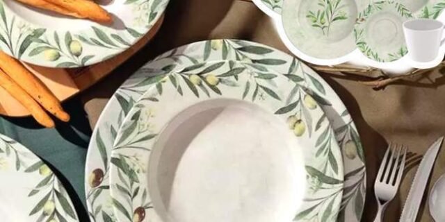 Aparelho de Jantar e Chá 20 Peças Tramontina Porcelana