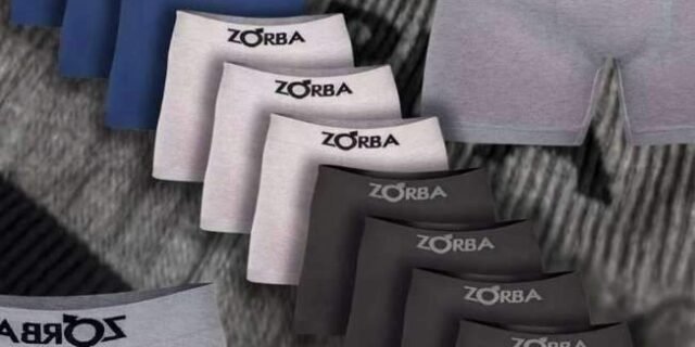Kit Com 10 Cuecas Boxer Algodão Sem Costura Zorba