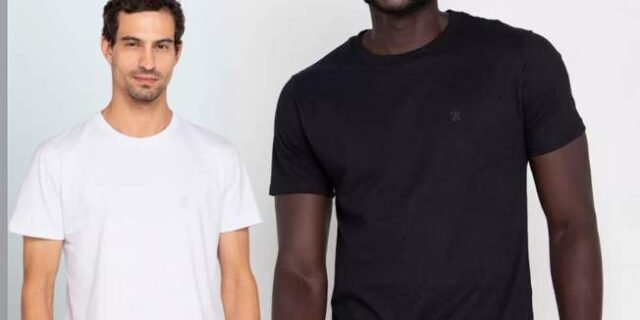 Kit 2 Camisetas Masculinas Básicas Algodão Polo Wear