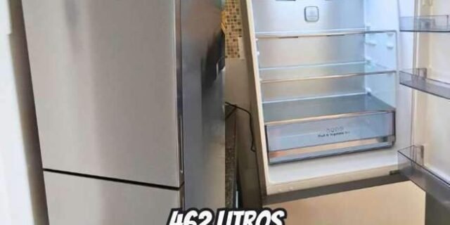 Geladeira Duplex Inverse Smartthings Samsung Rb50 Inox 462l