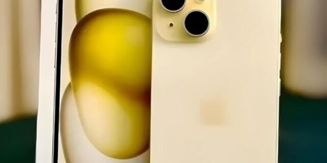 Apple iPhone 15 (128 GB) Amarelo