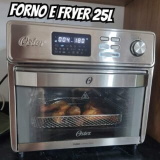 Forno e Fryer 25L Oster Multifunções 10 em 1 220V