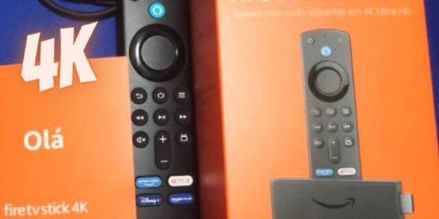 Novo Fire TV Stick 4K