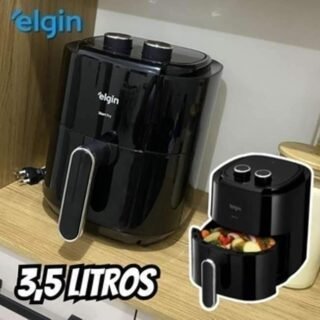 Fritadeira Elétrica Sem Óleo Elgin Start Fry 3,5l 1400w 110v