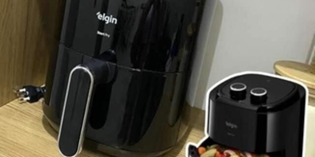 Fritadeira Elétrica Sem Óleo Elgin Start Fry 3,5l 1400w 110v