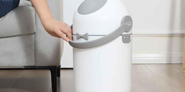 Maxi Baby Lixeira Antiodor Descarte de Fraldas Lixo Mágico