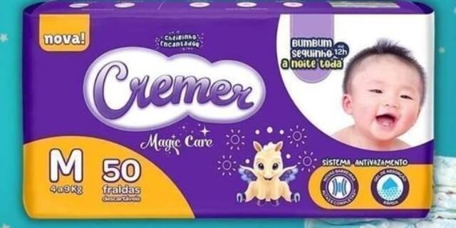 Fralda Cremer Mega M 50