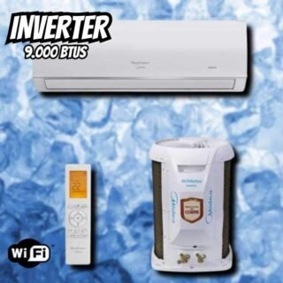 Ar Condicionado Split Hi Wall Inverter Springer Midea Airvolution Conect 9.000 Btus Frio 220v R-32