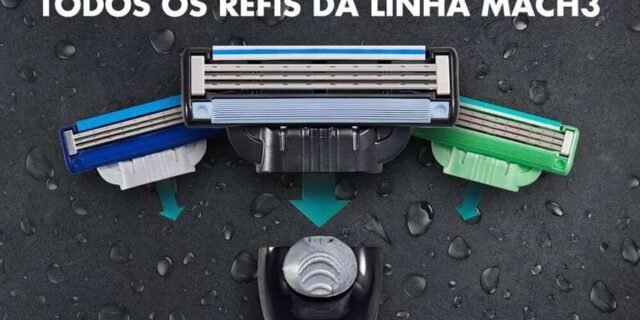 Gillette Mach3 – Refil Para Barbear, 16 Unidades