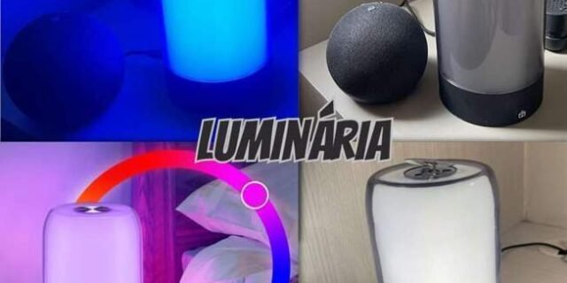 Smart Luminária de Mesa Wi-Fi Positivo LED, 5W