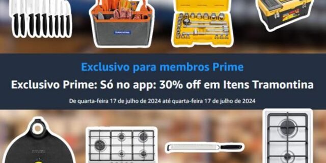 Seleção de 30% OFF em Itens Tramontina