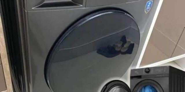 Lava e Seca 10,5kg Midea HealthGuard Titanium Conectada