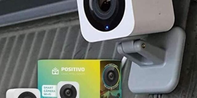 Smart Câmera Wi-Fi Positivo Casa Inteligente, 1080p Full HD, 20 FPS