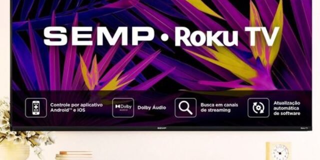 Smart TV 32″ HD LED Semp 32R6610