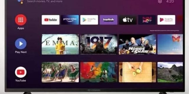 Smart TV 32” HD D-LED Rig Vizzion BR32D1SA – IPS Wi-Fi 2 HDMI 2 USB