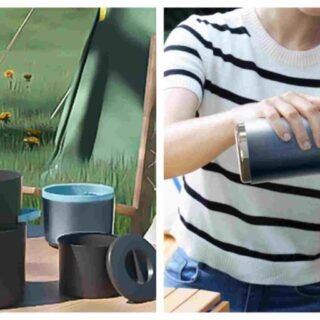 Philips Garrafa Térmica de agua quente/frio Portatil com alca AWP2657DB Azul