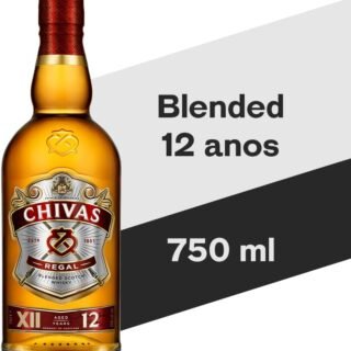 Whisky Chivas Regal 12 anos, 750 ml