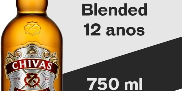 Whisky Chivas Regal 12 anos, 750 ml