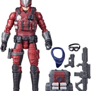 Boneco G.I. JOE Classified Series – Figura 15 cm e acessórios – Crimson Viper – F7468 – Hasbro