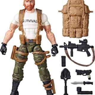 Boneco G.I. Joe Classified Series, Figura 15 cm com Acessórios – Stuart “Outback” Selkirk – F4034 – Hasbro