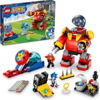 LEGO Set Sonic 76993 Sonic Contra o Robo Gigante de Dr Eggma 615 peças