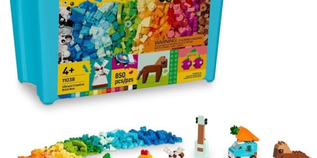 LEGO Set LEGO Classic 11038 Caixa de Peças Criativas Vibrantes 850 peças