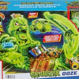Hot Wheels Monster Trucks Arena De Demolição Glow In Dark