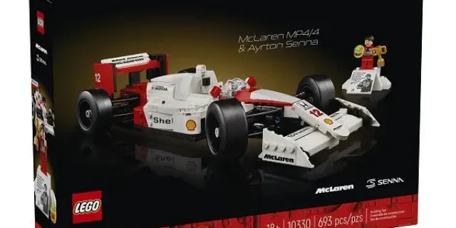 Lego Icons McLaren Ayrton Senna Mp4/4