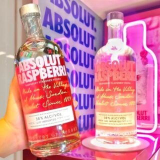 Absolut Tradicional, Raspberri ou Vanilia 750 ml