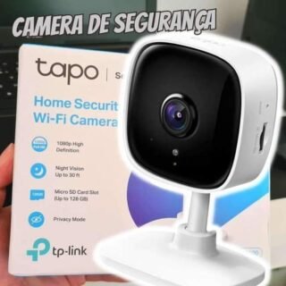 Câmera Wi-Fi de Segurança Residencial TP-Link TC60