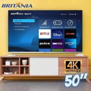 Smart TV Britânia 50 Polegadas BTV50G7PR2CSBL 4K