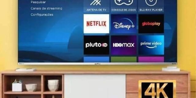 Smart TV Britânia 50 Polegadas BTV50G7PR2CSBL 4K