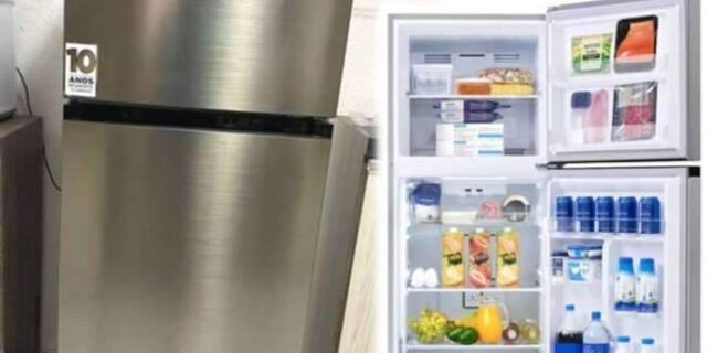 Geladeira Frost Free Duplex 347l Smartsensor Midea 220V