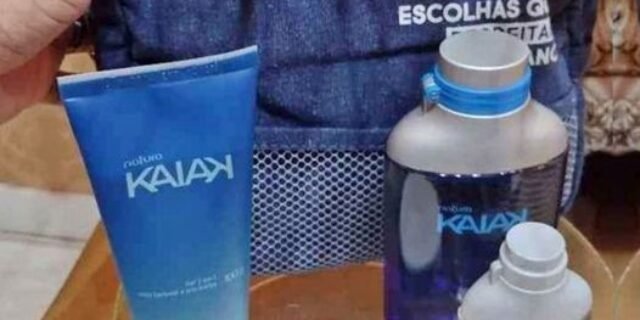 Presente Natura Kaiak Masculino com Nécessaire