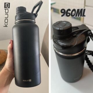 Garrafa Térmica Kouda 960ml Preta