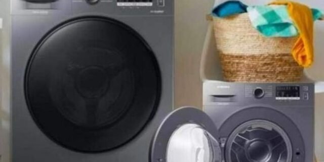 Lava E Seca Samsung Wd11m Com Digital Inverter Wd11m4473px Inox Look 11/7kg