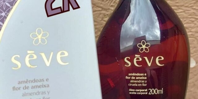 Kit Óleo Desodorante Corporal Sève Amêndoas e Flor de Ameixa 2 Unidades, 200 ml cada