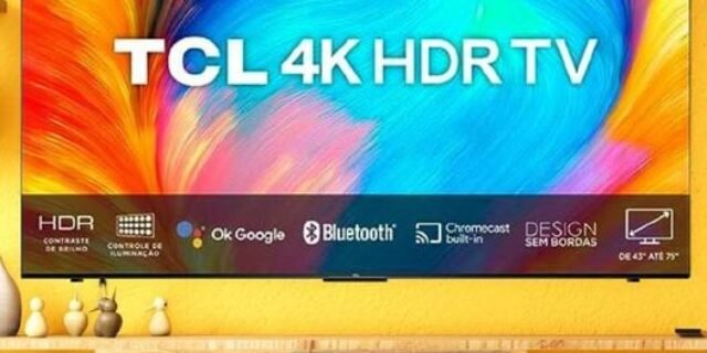 Smart TV LED 50″ 4K UHD TCL 50P635