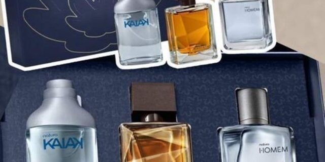 Coleção Especial Miniaturas da Perfumaria Masculina 3 un. de 25 ml
