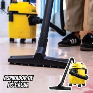 Aspirador De Pó E Água 3 Em 1 Kärcher 1500w
