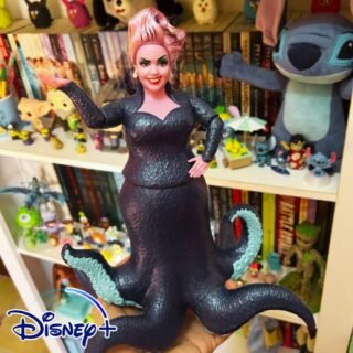 Disney A Pequena Sereia Boneca Úrsula vilã