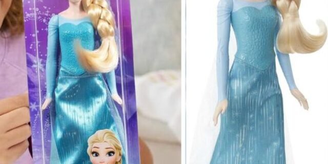 Disney Frozen Boneca Reinha Elsa Frozen I Saia Cintilante