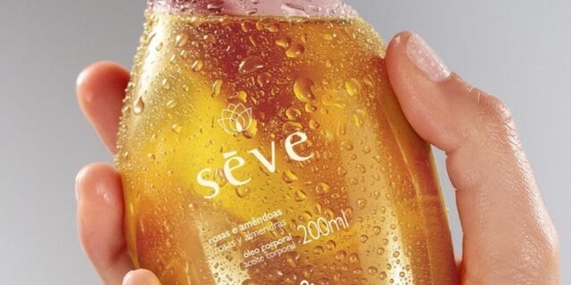 Óleo Desodorante Corporal Sève Rosas e Amêndoas 200ml