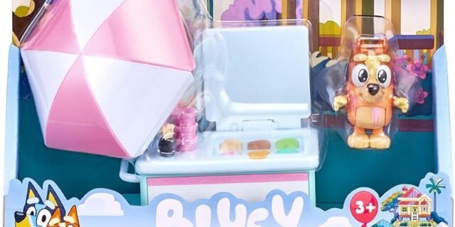 BLUEY S7 VEHICLE & FIGURE – BINGO’S ICE CREAM CART