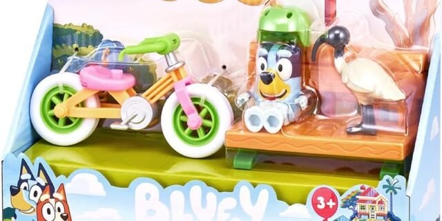 BLUEY S7 VEHICLE & FIGURE – BLUEY’S CICYCLE