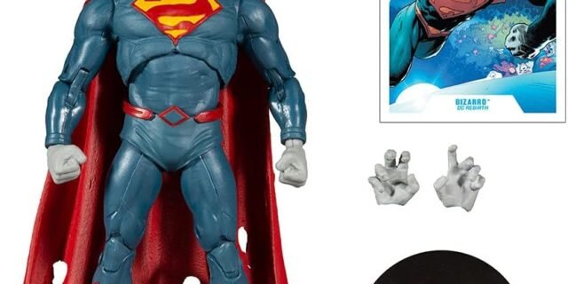 DC McFarlane Superman Bizarro, Multicor, Boneco