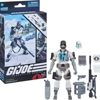 Boneco G.I. JOE Classified Series – Figura 15 cm e acessórios – Arctic B.A.T – F7728 – Hasbro