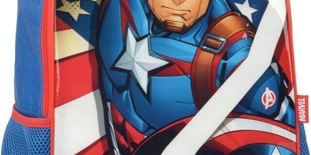 Mochila Capitão América De Rodinha