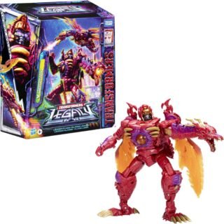 Boneco Transformers Generations Legacy – Figura 19 cm com Acessório – Megatron – F3063 – Hasbro